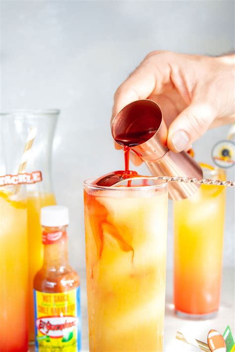 Habanero Tequila Sunrise Recipe With Images Tequila