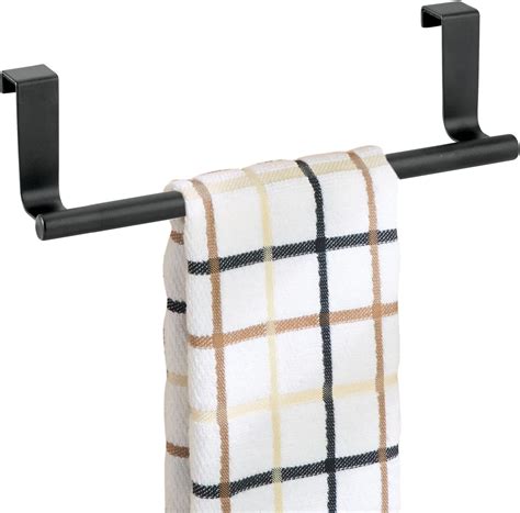 Mdesign Kitchen Towel Holder For Kitchen Cabinets Length 23 Cm Tea