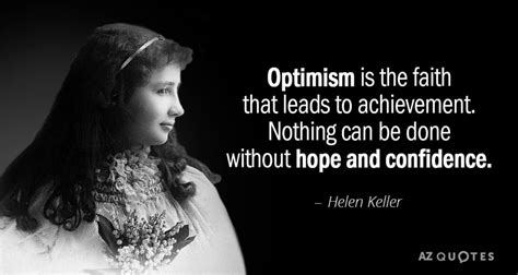 Optimism A Essay By Helen Keller Continued Outofthisworldleadership Com