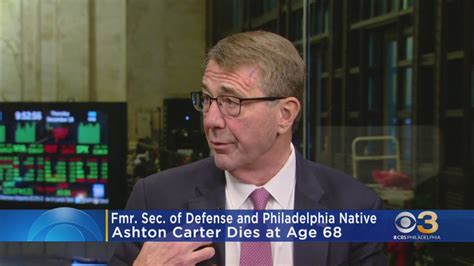 ashton carter defense secretary under obama dies at 68 youtube