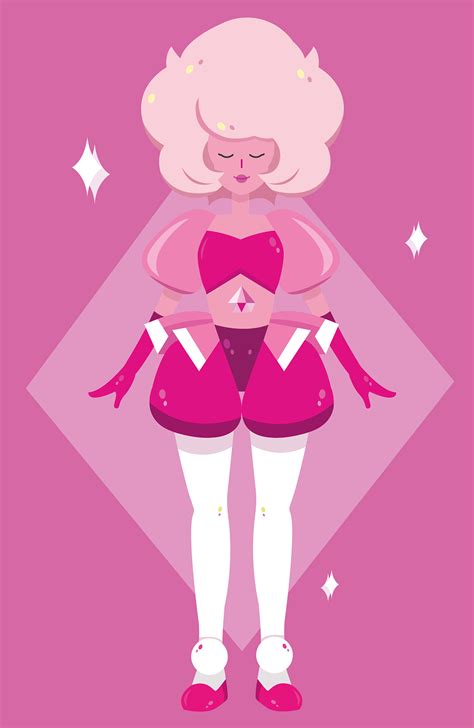 Pink Diamond Illustration Ii Steven Universe On Behance