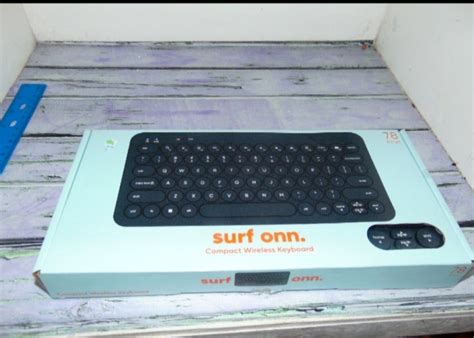 New Open Box Surf Onn Compact Wireless Keyboard
