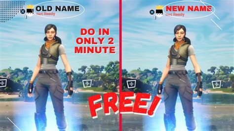 How To Change Your Fortnite Profile Name Youtube