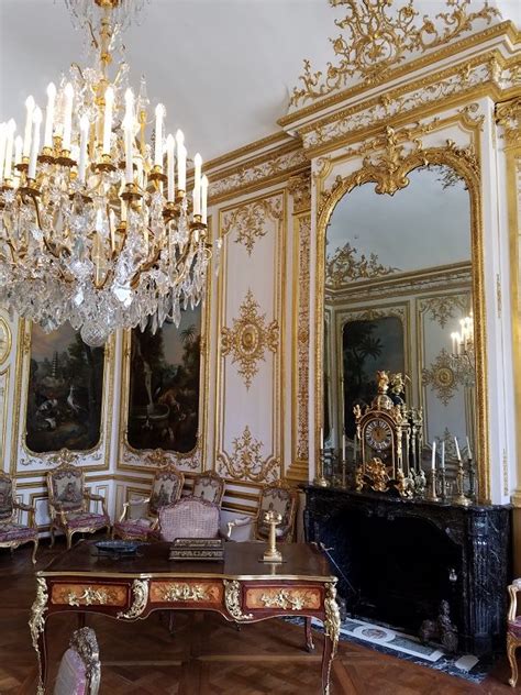 63 One Of The Magnificent Rooms Inside Chateau De Chantilly See All