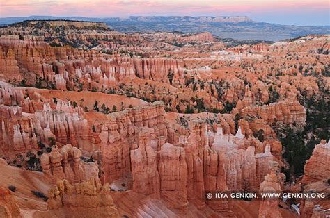 Bryce Canyone At Sunrise Inspiration Point Bryce Canyon National Park