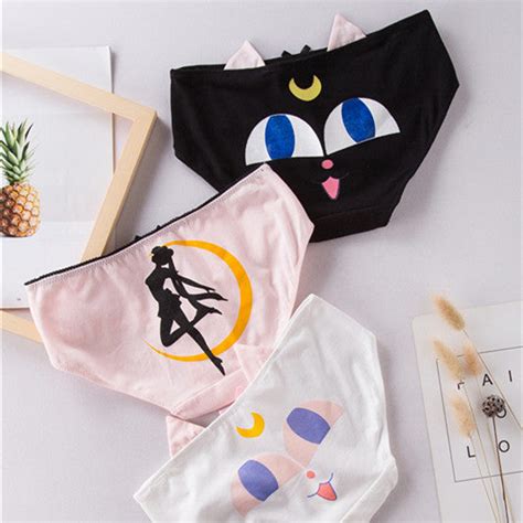 Sailor Moon Amine Girly Kawaii Sweetie Heart Culotte De Sous Vêtements Sofyee