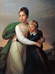 Die Kinder Friedrichs III. von Preussen, Prinz Albrecht und Prinzessin ...