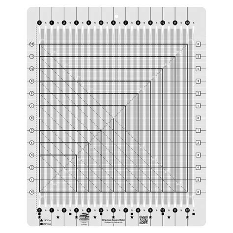 Creative Grids Stripology Squared Quilt Ruler Cgrge2