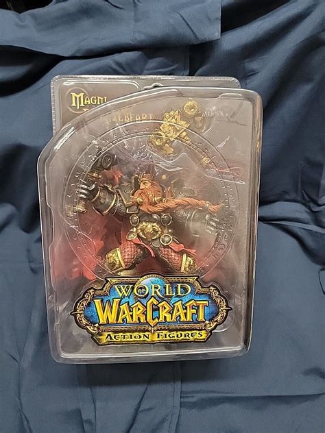 World Of Warcraft Magni Bronzebeard Action Figure Series 6 New Sealed