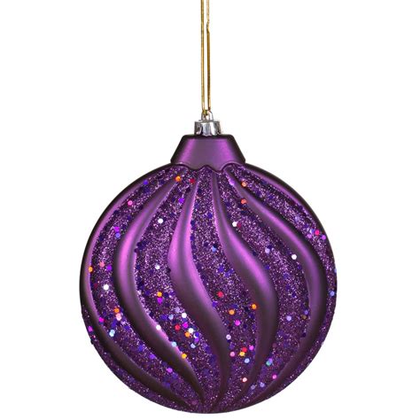 We did not find results for: 6 inch Matte-Glitter Flat Christmas Ball Ornament: Purple ...
