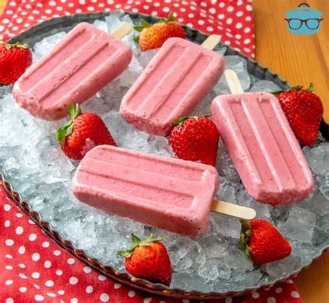 Strawberry Yogurt Popsicles Video Recipe Yogurt Popsicles