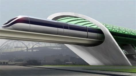 The Hyperloop The Train Of The Future Future Transportation Train