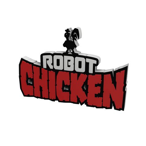 Stl File 3d Multicolor Logosign Robot Chicken 🤖・3d Printable Model