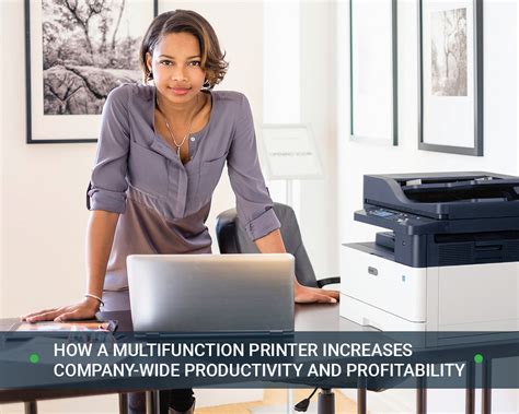 How A Multifunction Printer Increases Productivity And Profitability