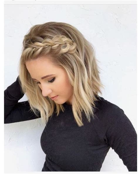 56 Best Photos French Braid Hairstyles For Short Hair 95 Stylish