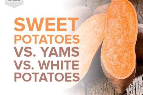 Sweet Potatoes Vs Yams Vs White Potatoes Sweet Potato White Sweet