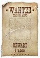 Wanted dead or alive Stock Illustration | Adobe Stock