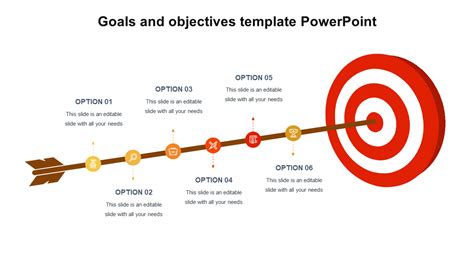 Simple Goals And Objectives Template Powerpoint