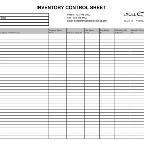 Excel Spreadsheet For Clothing Inventory — Db