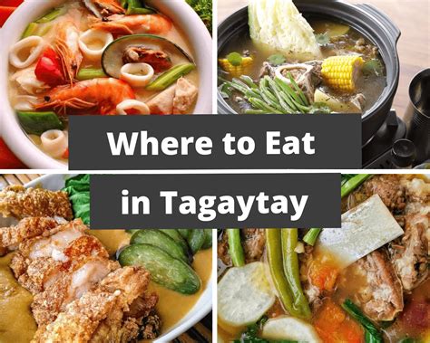 Where To Eat In Tagaytay Must Visit Tagaytay Food Trip Chibog Tayo Ph