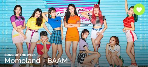 Song Of The Week Momoland Baam — Unitedkpop