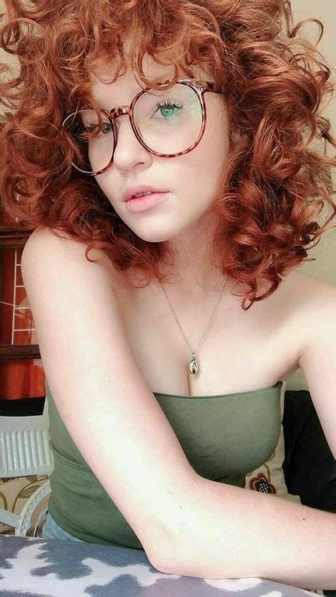 Pin By Prospero Lavey On Cute Redheads Wearing Glasses Curly Hair