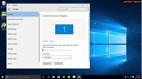 How To Change Screen Resolution Of Displays In Windows Youtube