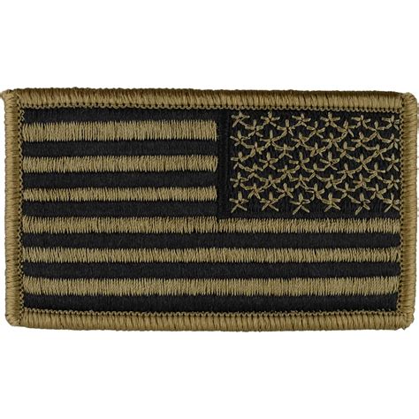 Subdued Reverse Us Flag Velcro Ocp Badges Military Shop The