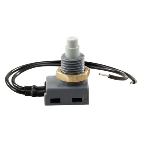 Jr Products® 13985 12v Push Button Onoff Switch