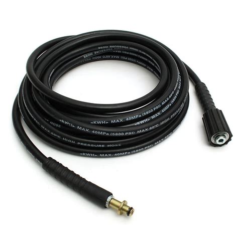 5800psi 40mpa 75m 14 Inch Pressure Washer Hose Replacement W22mm