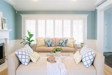 Light Blue Living Room Home Design Ideas
