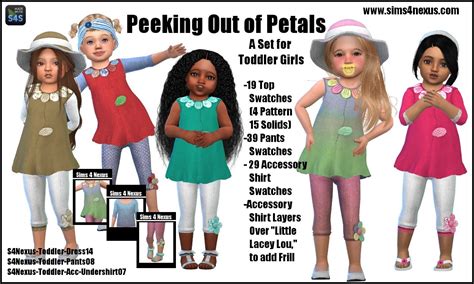 Sims 4 Ccs The Best Clothing For Toddlers By Sims4nexus