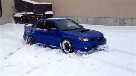 Subaru Wrx Snow Tires Really Work Youtube