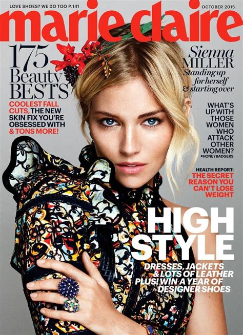 Marie Claire Magazine October 2015 Cover Marie Claire Us