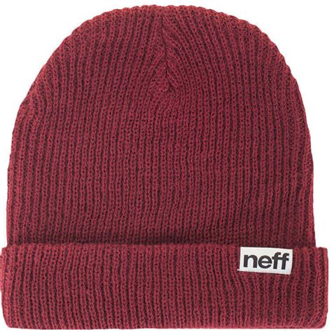 Neff Fold Beanie Maroon Nf00002 Marn Bandh Photo Video