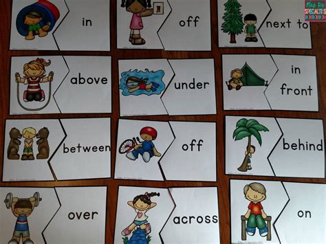 Learn prepositions of place and movement for kids. Making Prepositions Come To Life | Mrs. P's Specialties!