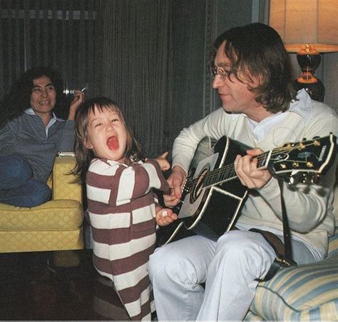 Yoko Ono Sean And John Lennon At A Japan Hotel In 1977 Roldschoolcool
