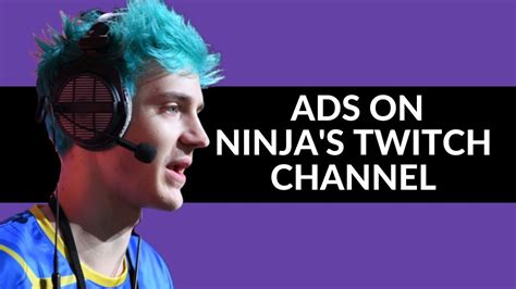 Ninja Calls Out Twitch For Using His Channel For Ads Reactions Youtube