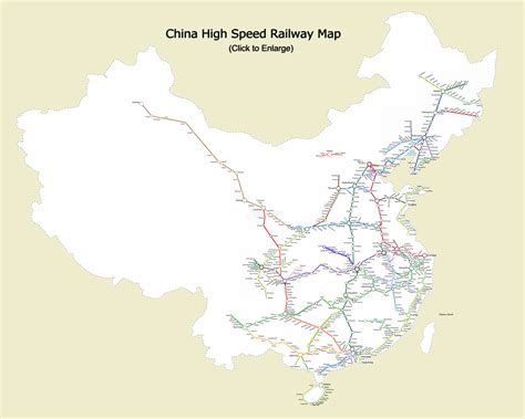 China High Speed Rail Map 2019 China Railway Map Pdf Download