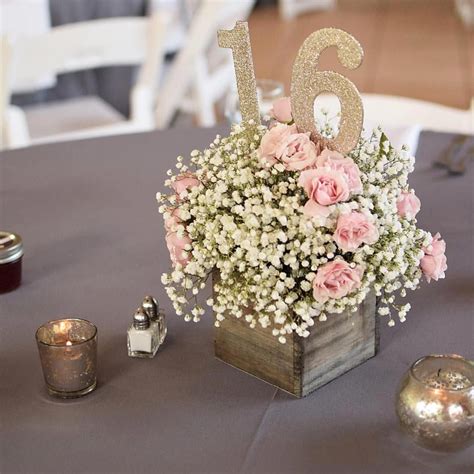 This is something to consider with all centerpieces. Search... quinceanera party DIY | Sweet 16 party decorations, Sweet 16 centerpieces, Sweet 16 ...