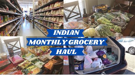 My Indian Monthly Grocery Shopping Indian Grocery Haul And Expense In