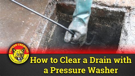 How To Clean Sewer Pipes With A Pressure Washer Youtube