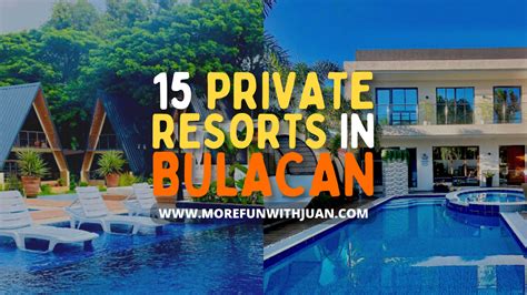 15 Private Resorts To Book In Bulacan With Rates And Contact Details