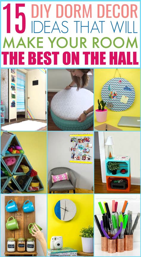 Make it for them or do it together for a fun crafternoon. DIY Dorm Decor Ideas - A Little Craft In Your Day