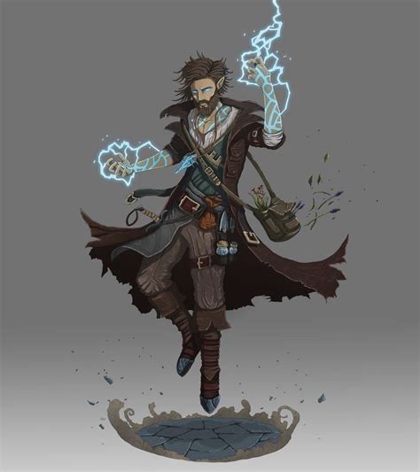 Dnd Male Druid Inspirational Imgur Character Art Concept Art