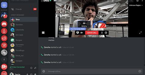 Gaming Chat App Discord Tests Video Calls And Screen Sharing Engadget