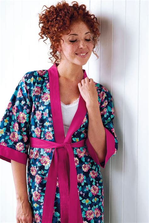 Dressing Gown Pattern Learn How To Sew Your Own Bath Robe Gathered