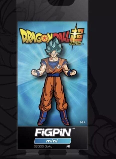 Goku Figpin Mini Dragon Ball Super Pin Ssgss M1 Collectible Gamestop