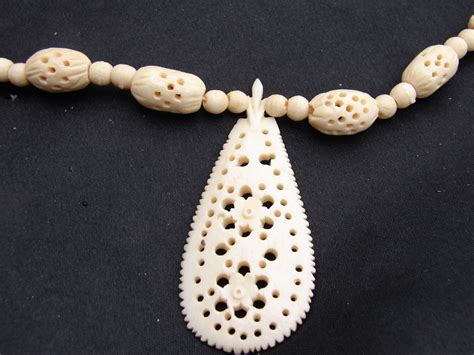 A Beautiful Ivory Necklace Collectors Weekly
