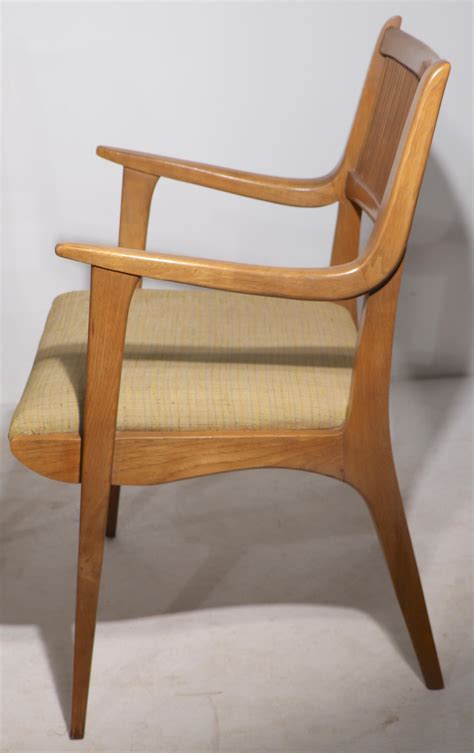 Set Of Six Mid Century Dining Chairs Drexel Profile By John Van Koert Circa For Sale At